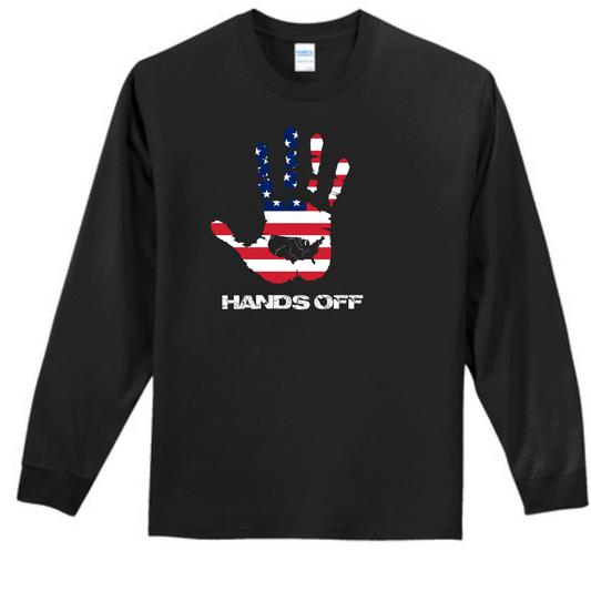 Hands Off Long Sleeve Tee