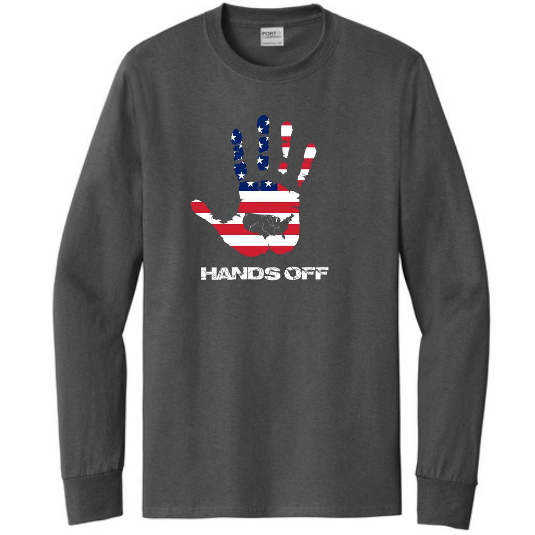 Hands Off Long Sleeve Tee