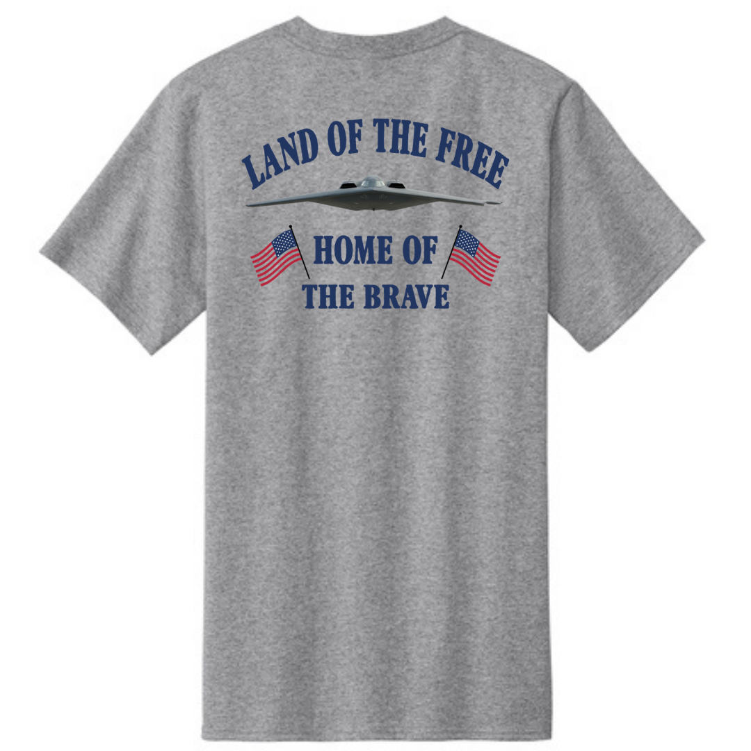 Land of the Free Short Sleeve Tee