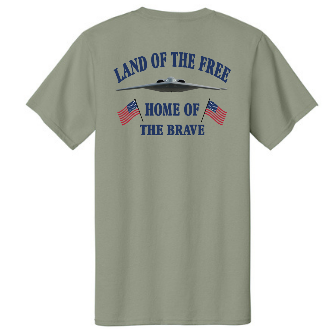 Land of the Free Short Sleeve Tee