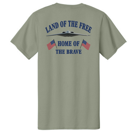 Land of the Free Short Sleeve Tee